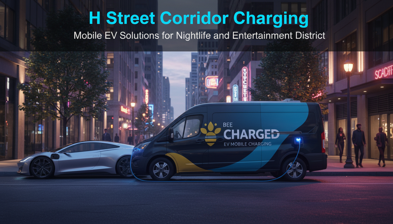 H Street Corridor Charging: Mobile EV Solutions for Nightlife and Entertainment District