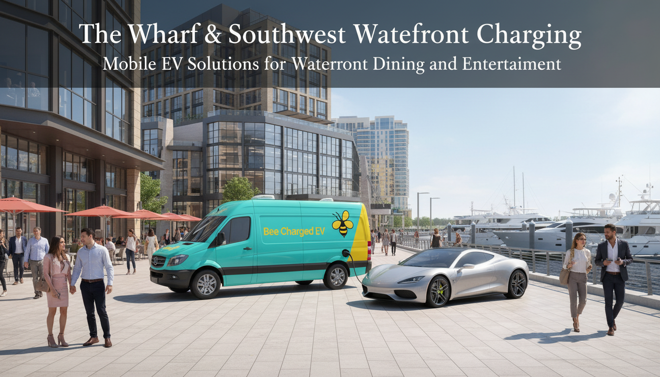 The Wharf & Southwest Waterfront Charging: Mobile EV Solutions for Waterfront Dining and Entertainment