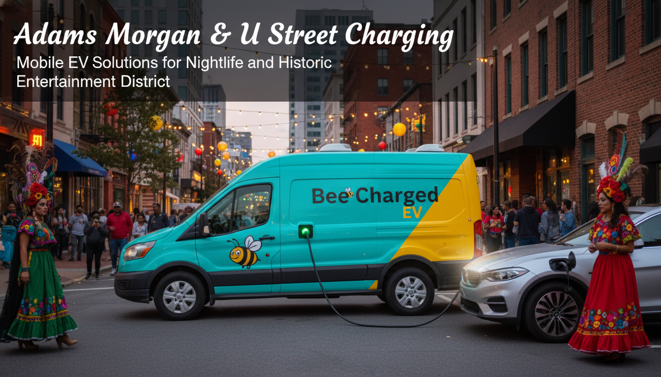 Adams Morgan & U Street Charging: Mobile EV Solutions for Nightlife and Historic Entertainment District